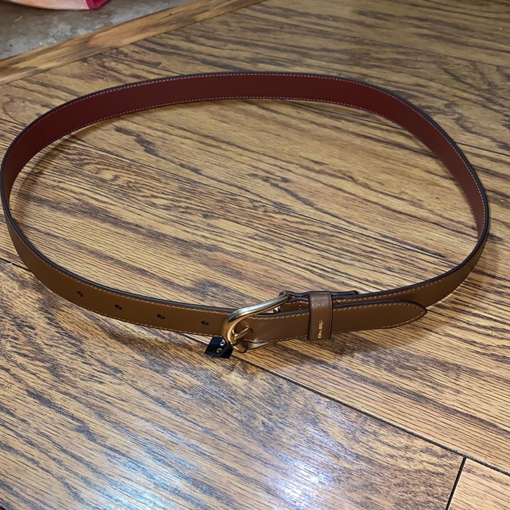 Brown coach belt! Brand new